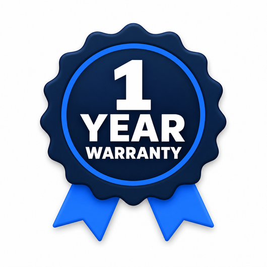 1 Year Warranty